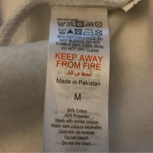 BooHoo Seam & Pocket Detail Crew Neck Oversized Sweatshirt | M | Ash Grey NEW!! - Picture 9 of 14